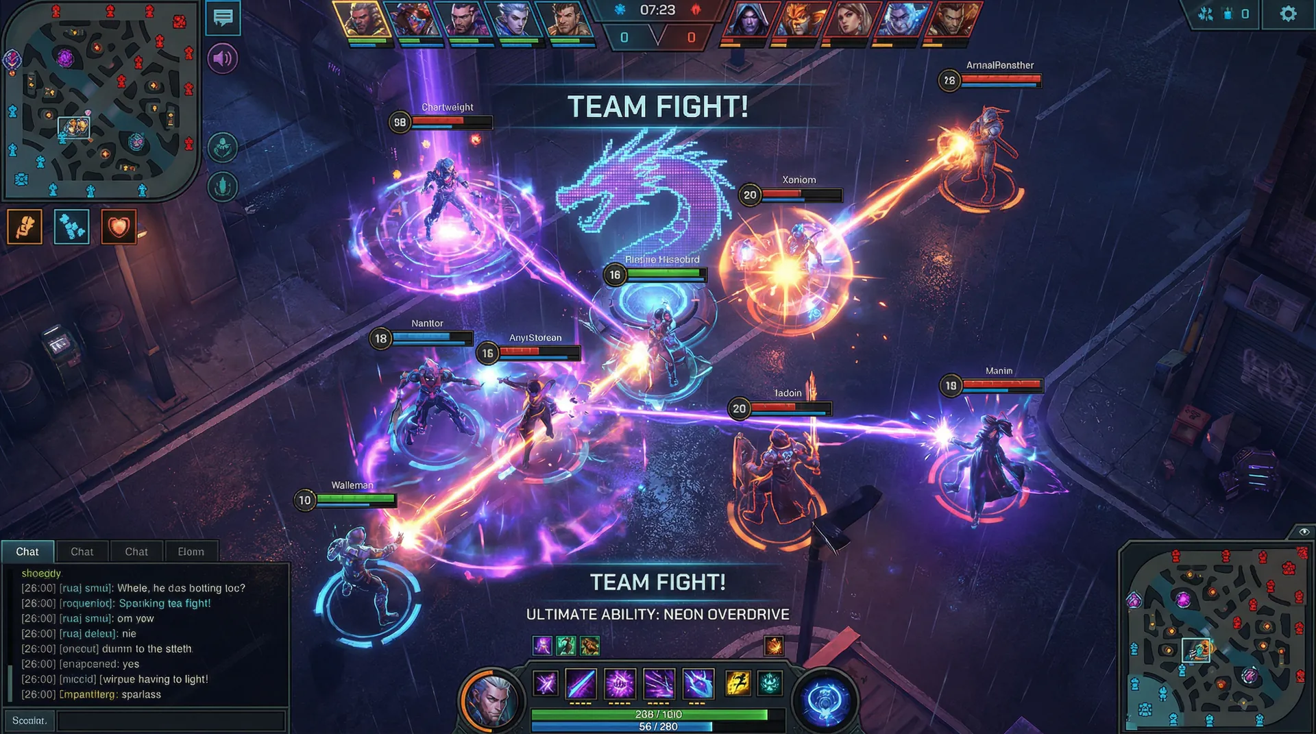 MOBA游戏团战名场面 - 电竞博彩 高能时刻